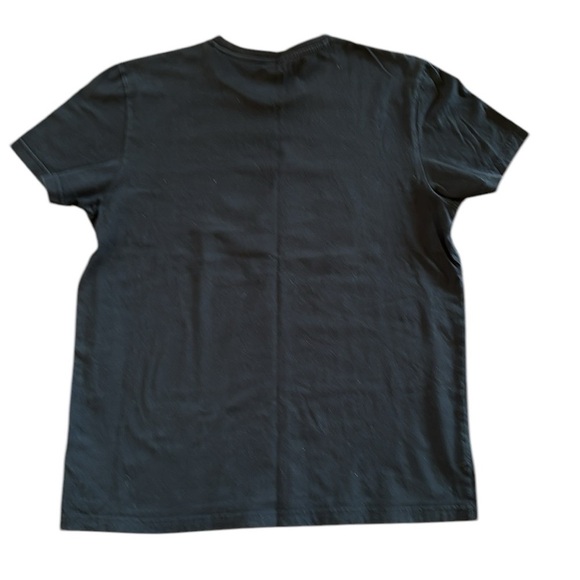 Adidas Black with Red Yellow Logo Short Sleeve Tee Shirt Size L‎ - Picture 2 of 4